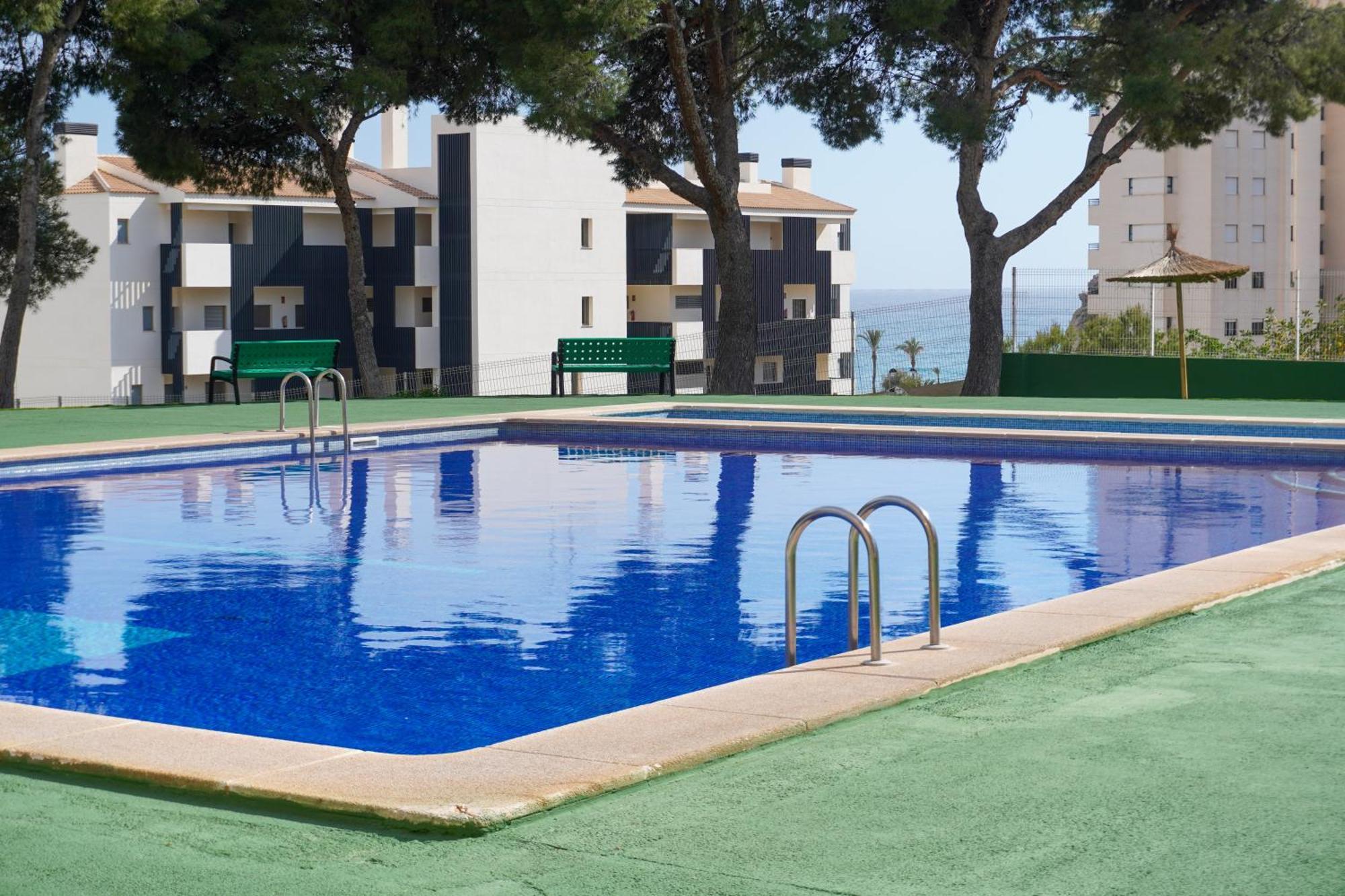 Apartamento Con Piscina En Villajoyosa By Bebalmy Exterior foto